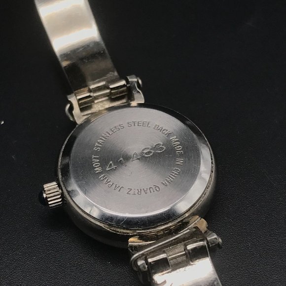 Rumours Ladies Stainless Steel Quartz Watch with Blue Hands Bracelet 41483 Size - Picture 5 of 7